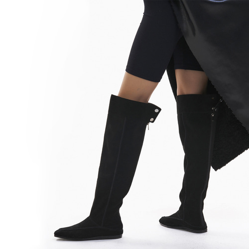 [Oreder-Made] Rose Boots (Black)
