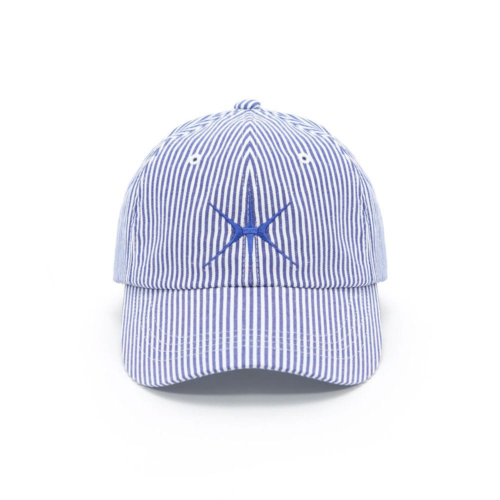 Hatch Stripe Cap (Blue)